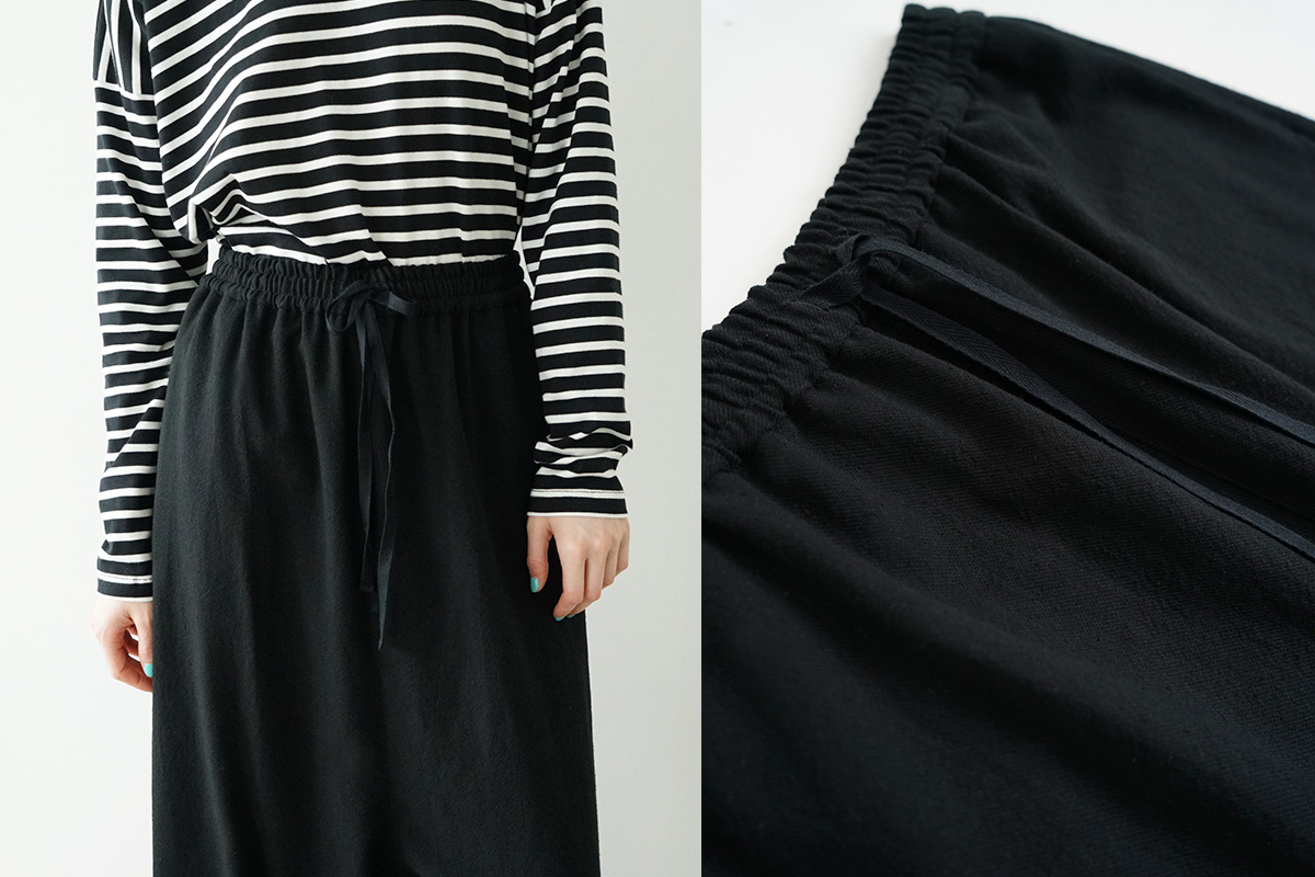 Mochi モチ cotton silk sarrouel pants コットンシルクサルエルパンツ