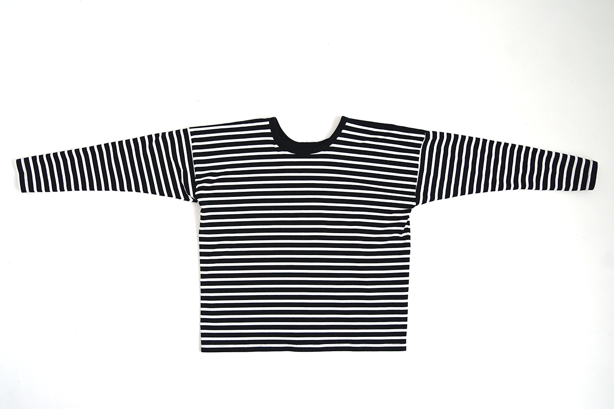 Mochi モチ border long t cardigan ボーダーロングティカーディガン