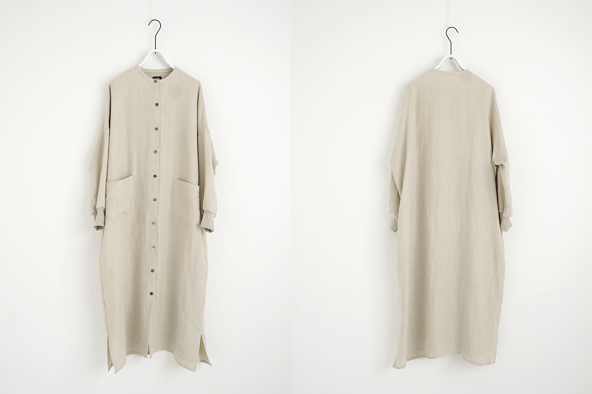 Mochi モチ shirt one-piece シャツワンピース