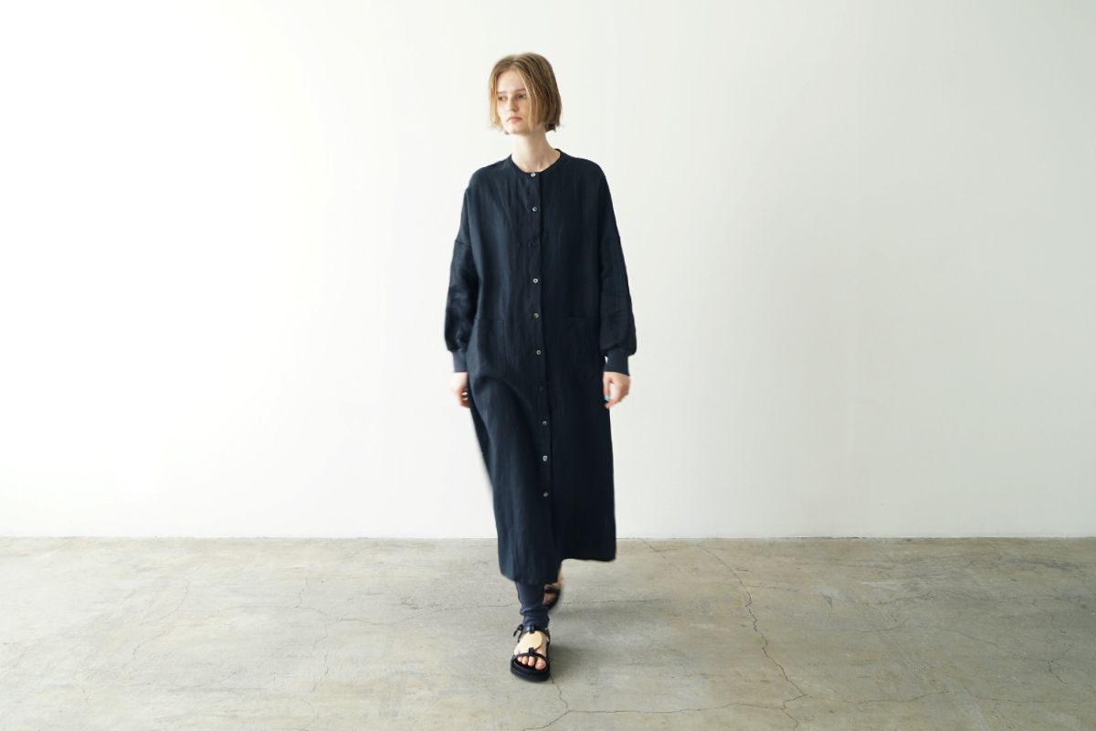 Mochi モチ shirt one-piece シャツワンピース