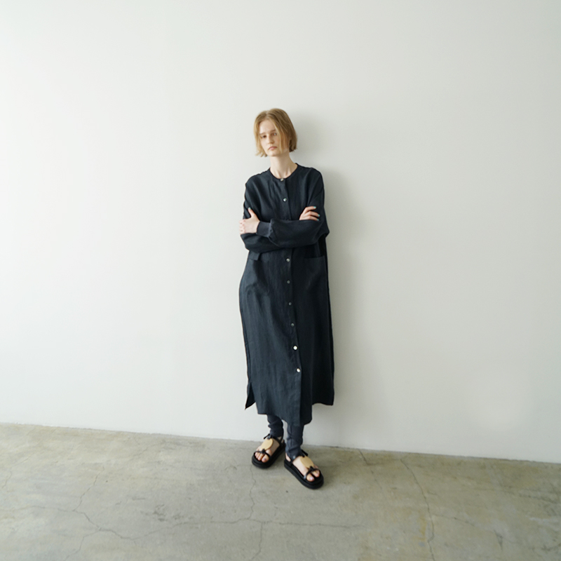 Mochi モチ shirt one-piece シャツワンピース
