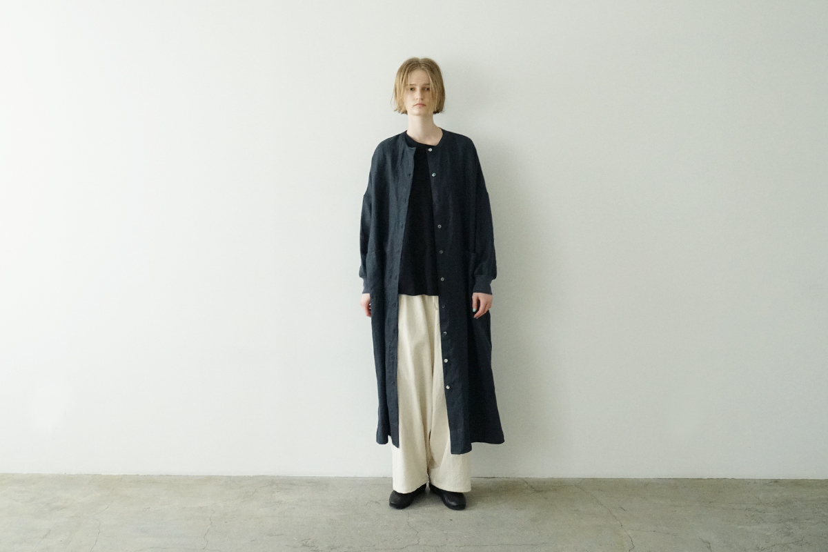 Mochi モチ shirt one-piece シャツワンピース