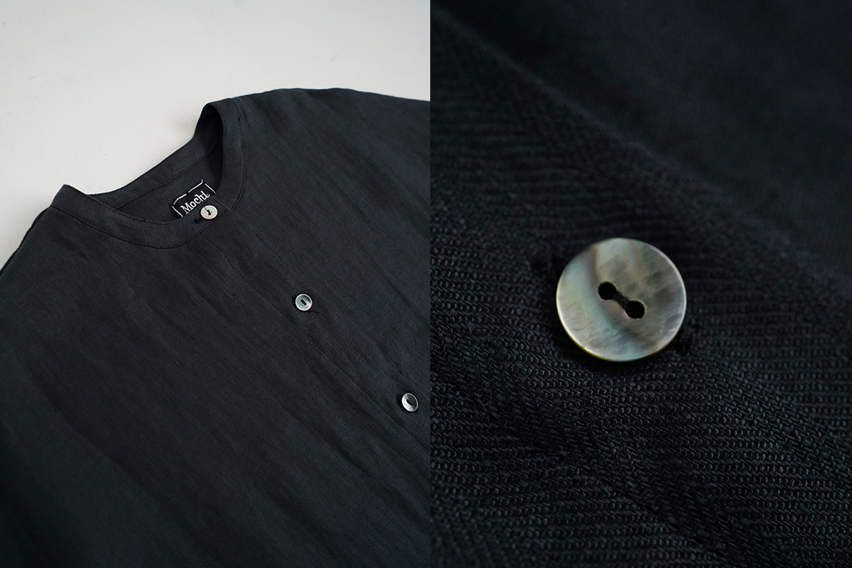 Mochi モチ shirt one-piece シャツワンピース