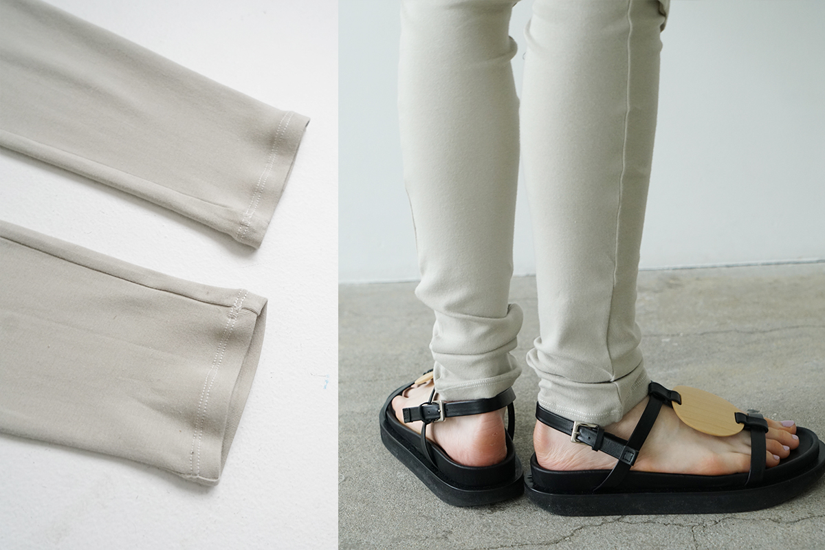 Mochi モチ organic cotton leggings オーガニックコットンレギンス