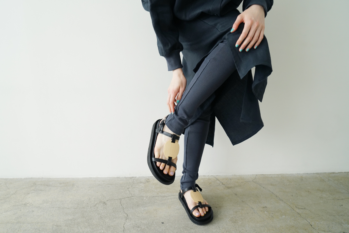 Mochi モチ organic cotton leggings オーガニックコットンレギンス