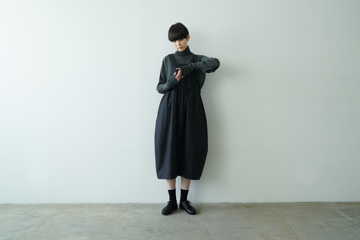 Mochi モチ panel long skirt パネルロングスカート
