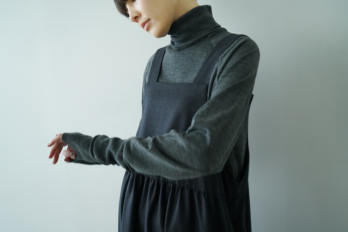 Mochi モチ panel long skirt パネルロングスカート