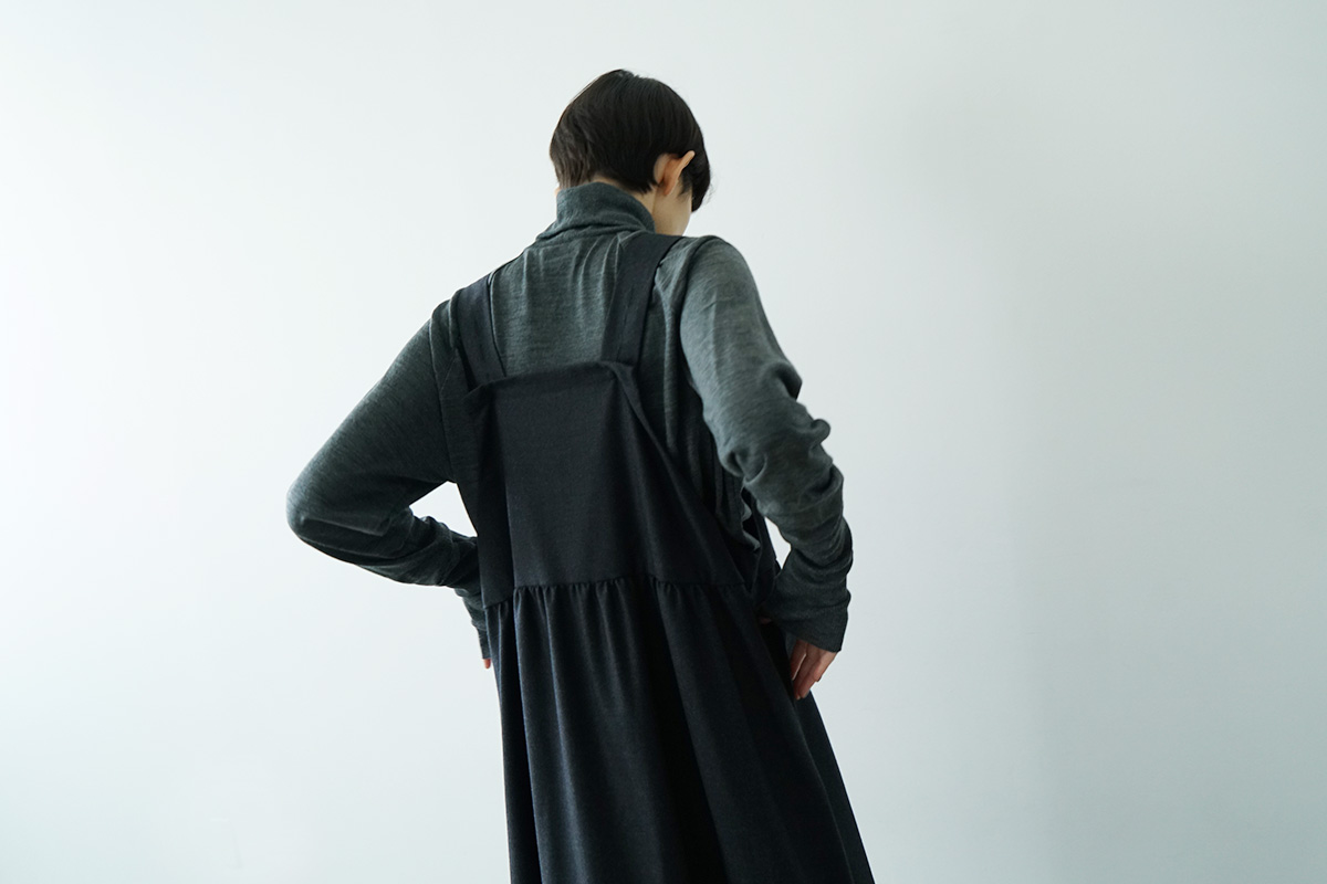 Mochi モチ panel long skirt パネルロングスカート