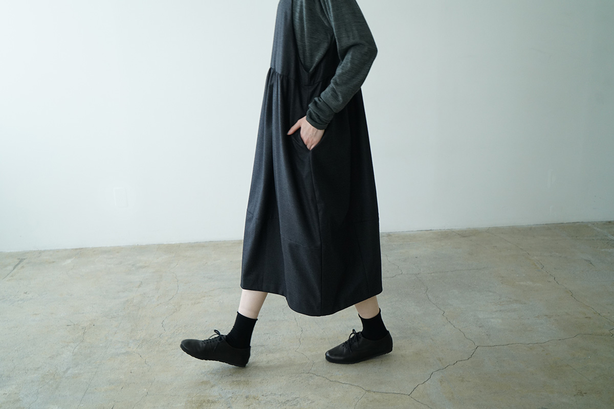 Mochi モチ panel long skirt パネルロングスカート