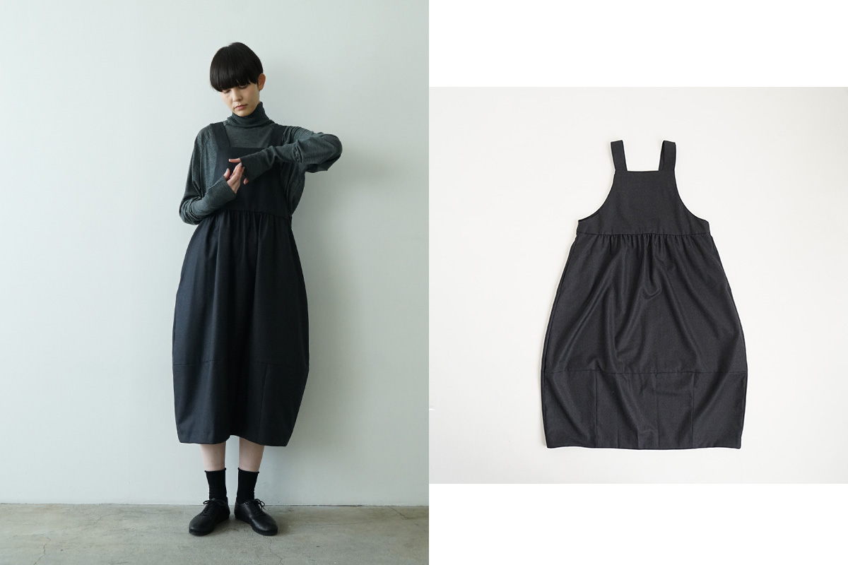 Mochi モチ panel long skirt パネルロングスカート