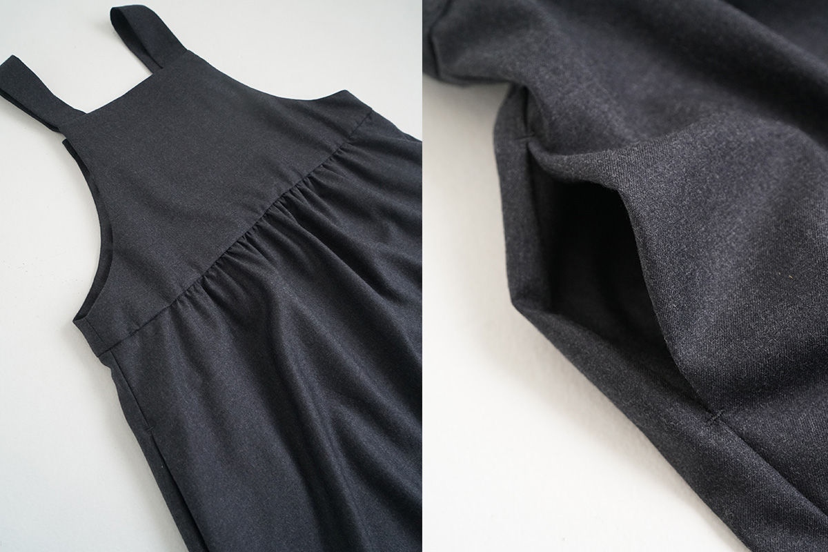 Mochi モチ panel long skirt パネルロングスカート
