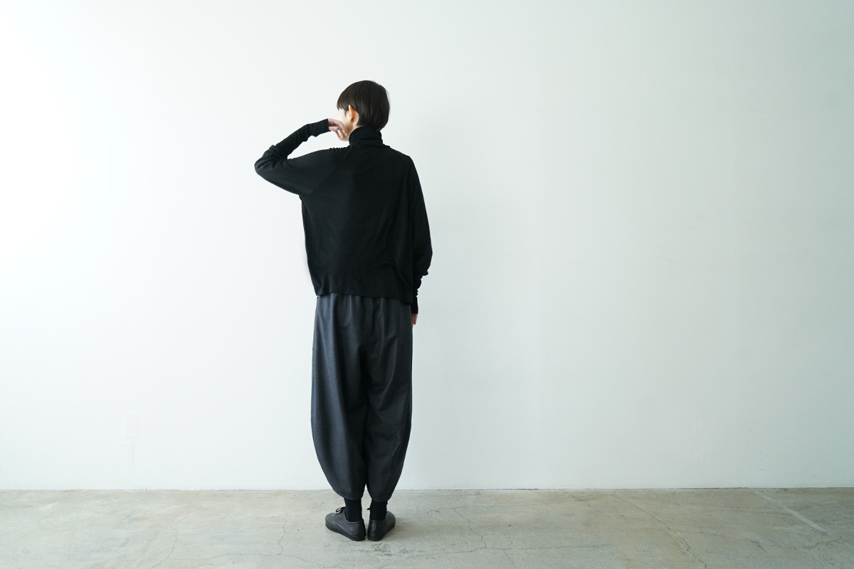 Mochi モチ open collar dress [off white] オープンカラーワンピース