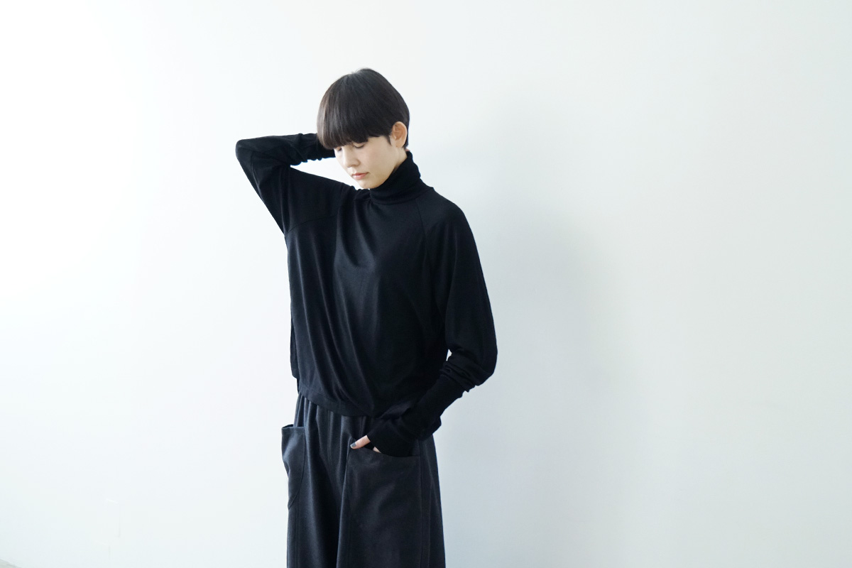 Mochi モチ open collar dress [off white] オープンカラーワンピース