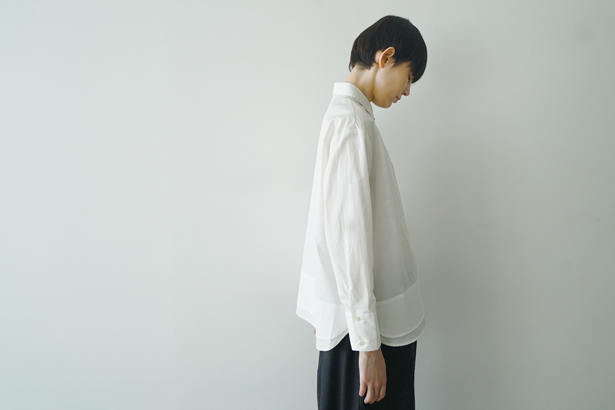 Mochi モチ open collar dress [black] オープンカラーワンピース