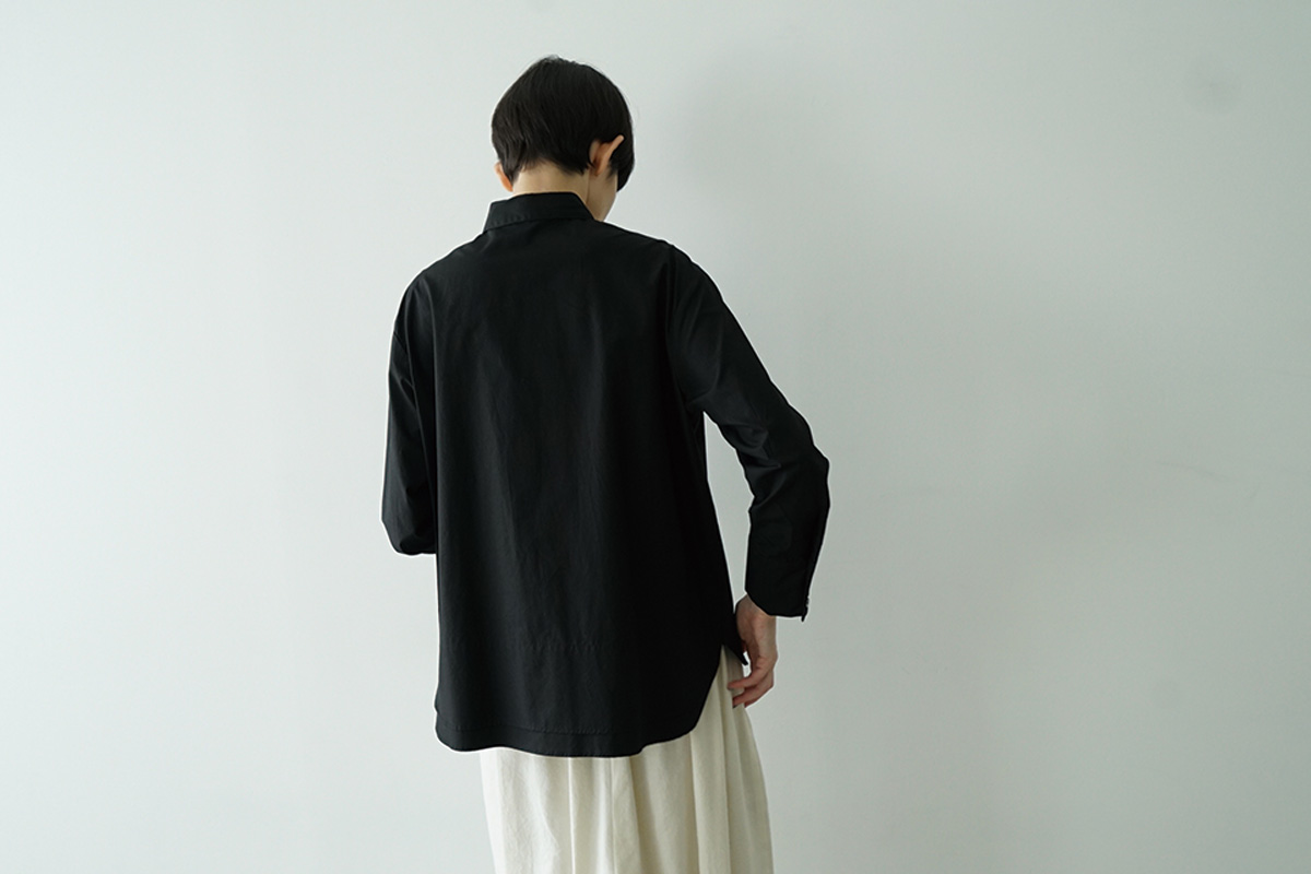 Mochi モチ puff sleeve gather blouse [sand] ギャザーブラウス