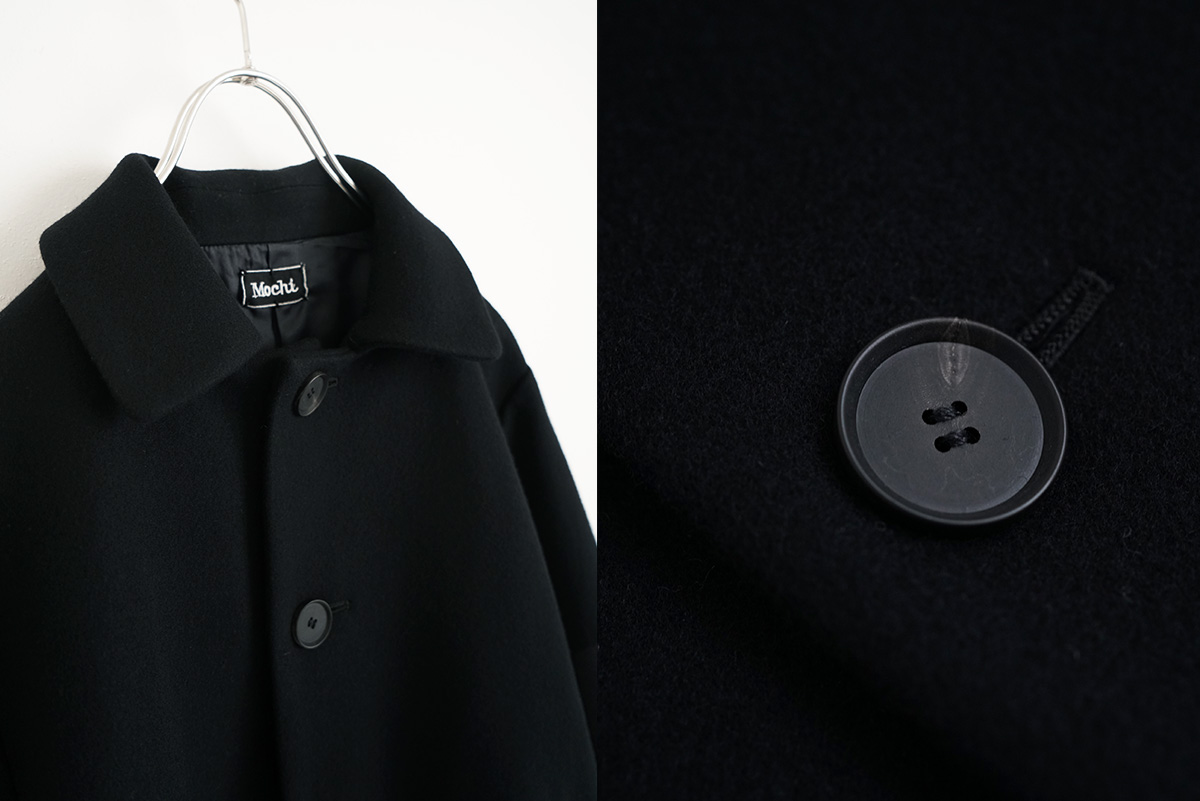 Mochiモチa-line short coat [black/ma25-co-01]