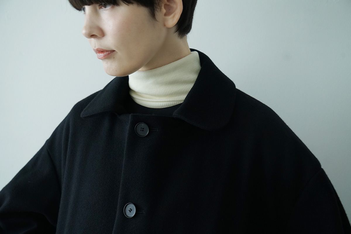 Mochi モチ linen v-neck dress [sand] フレンチリネンVネックドレス