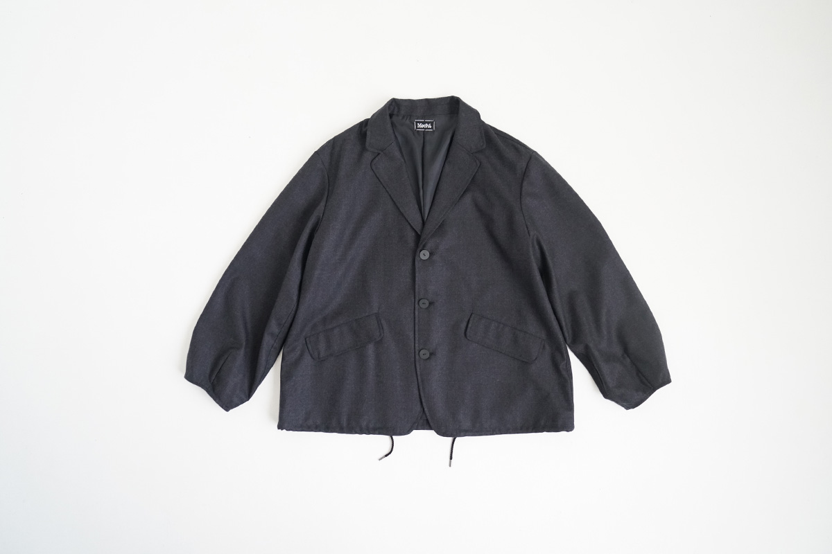 Mochiモチcoach jacket [charcoal gray/ma24-jk-01]
