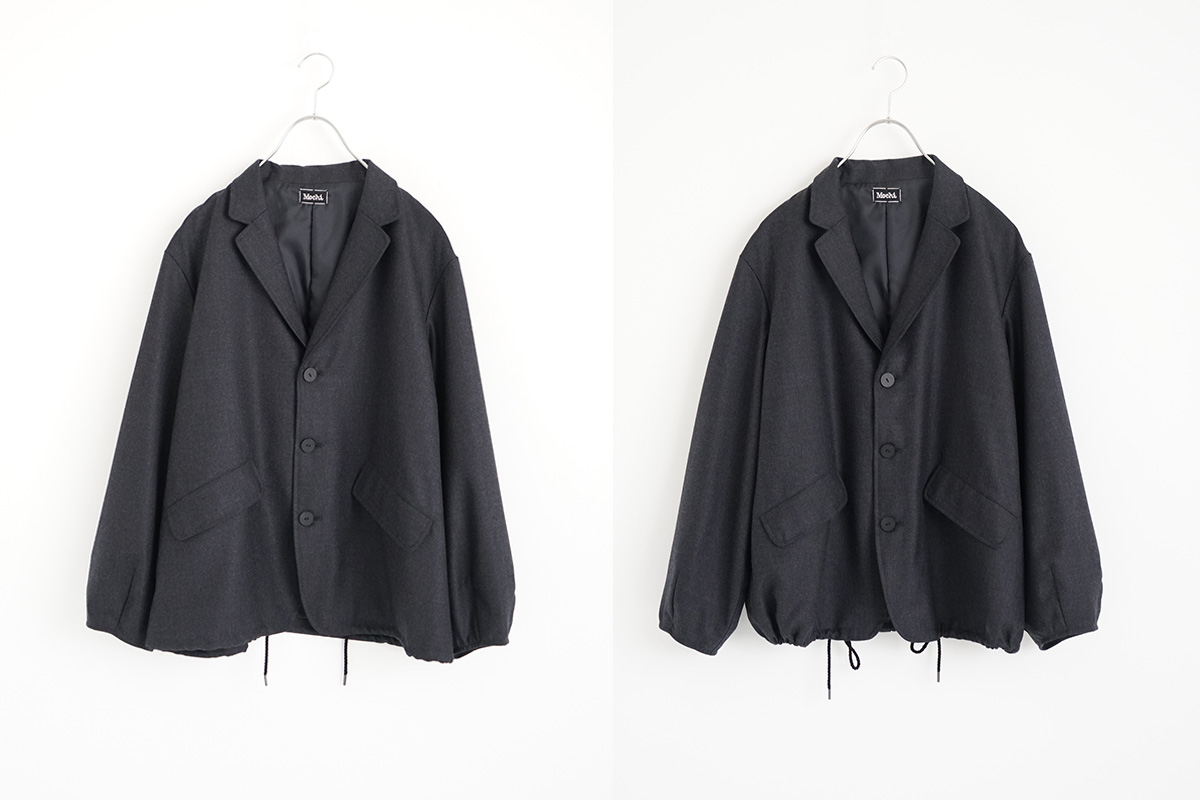 Mochiモチcoach jacket [charcoal gray/ma24-jk-01]