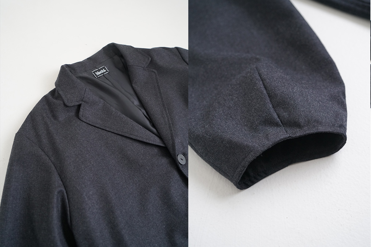 Mochiモチcoach jacket [charcoal gray/ma24-jk-01]