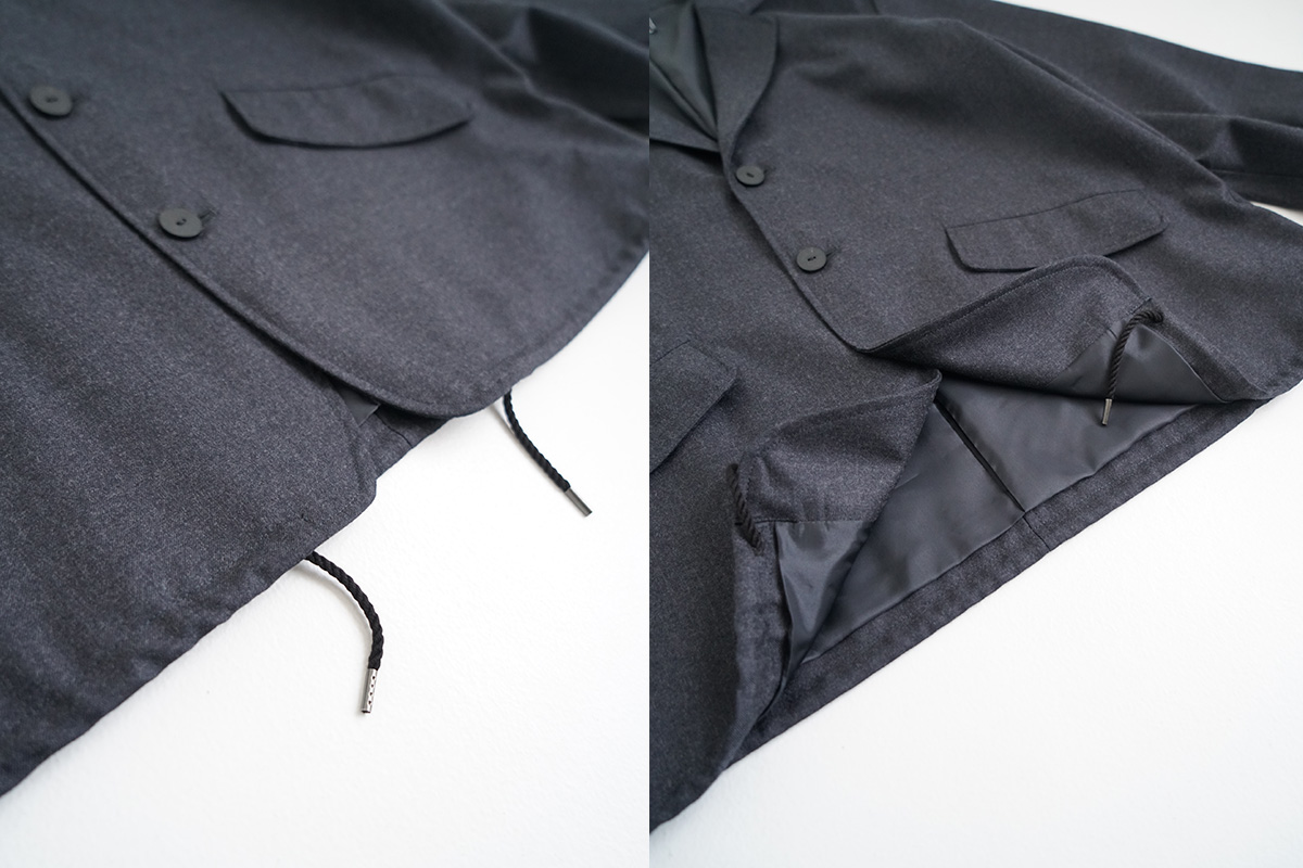 Mochiモチcoach jacket [charcoal gray/ma24-jk-01]