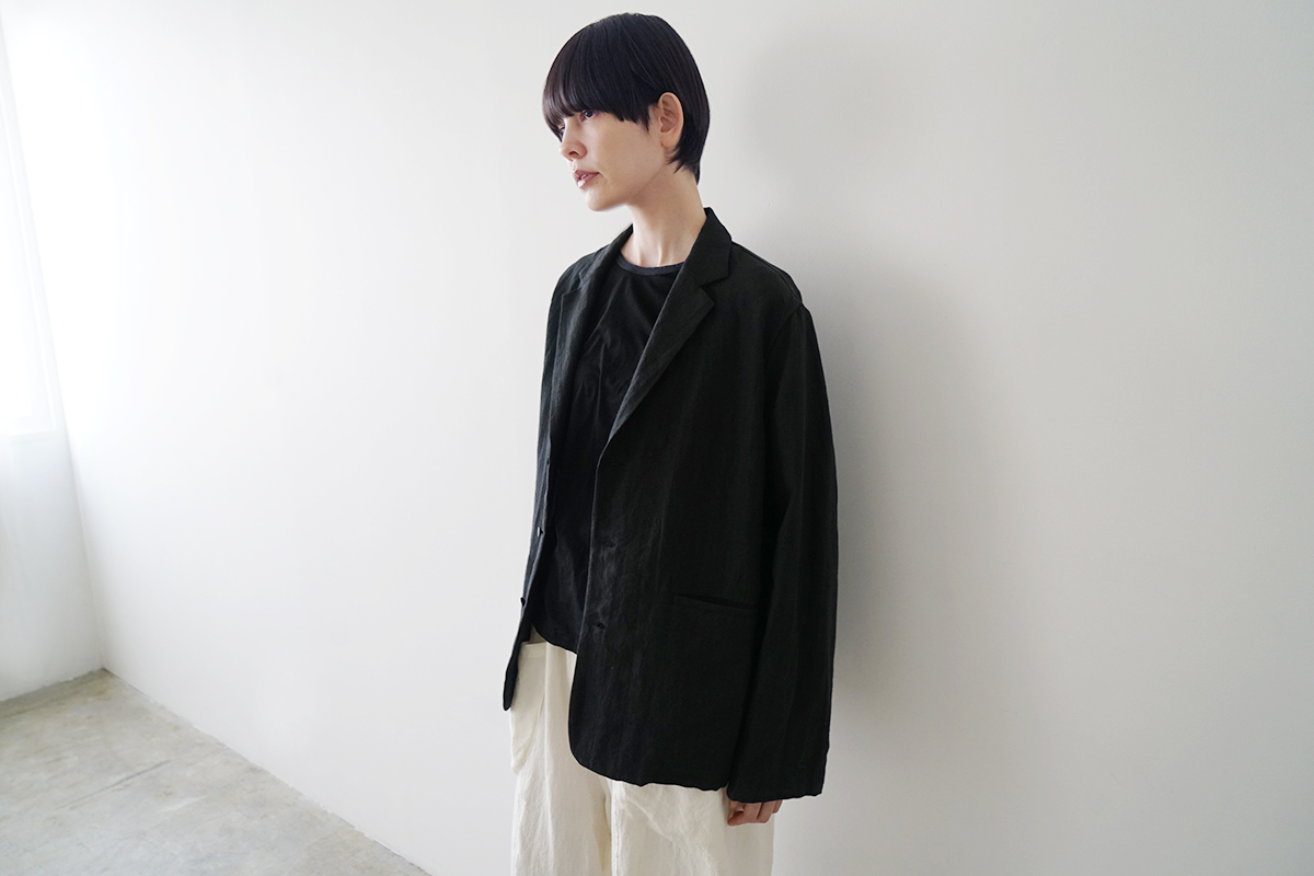 Mochi モチ a-line sleeveless dress [chalk] ma25-op-01