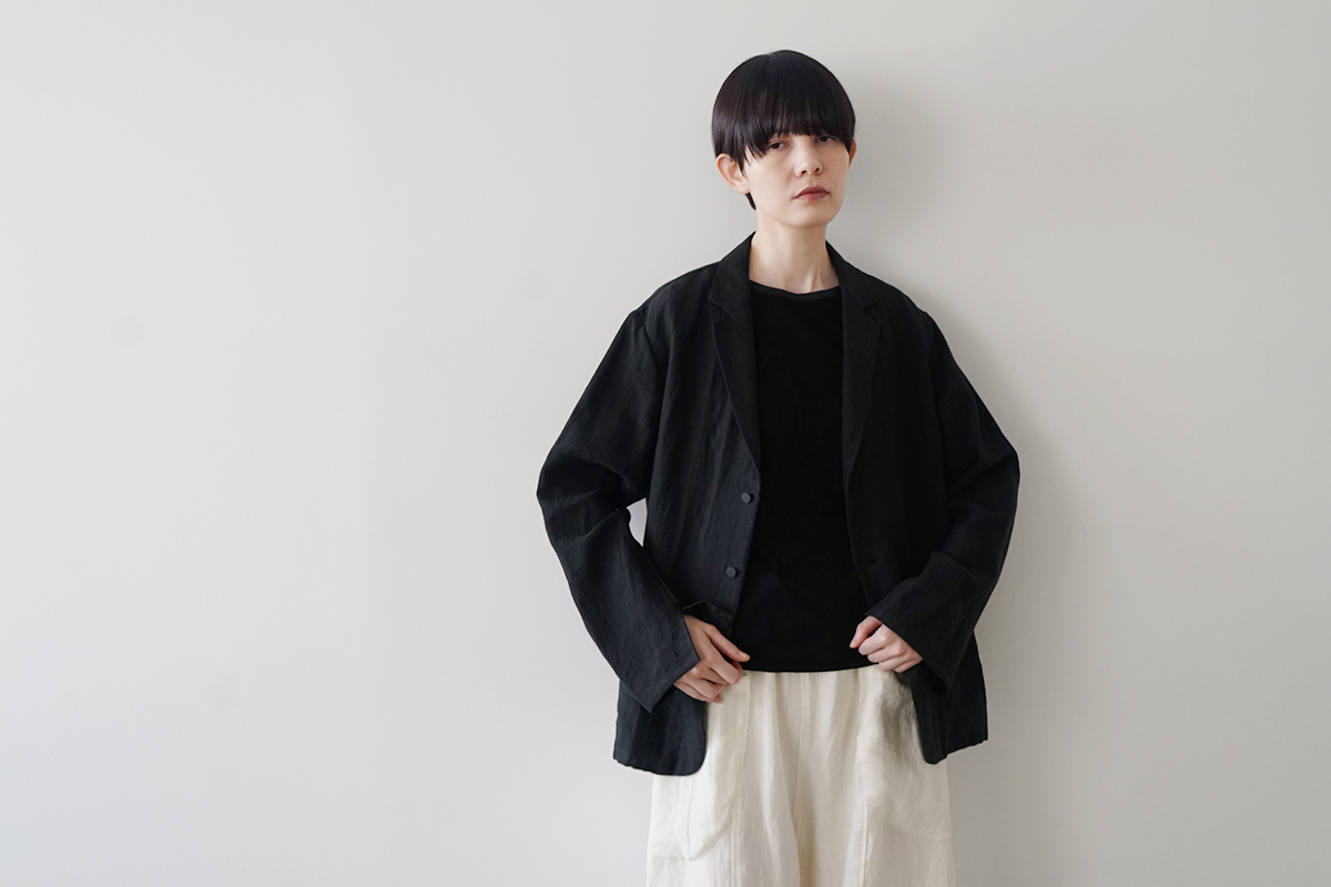 Mochi モチ a-line sleeveless dress [chalk] ma25-op-01