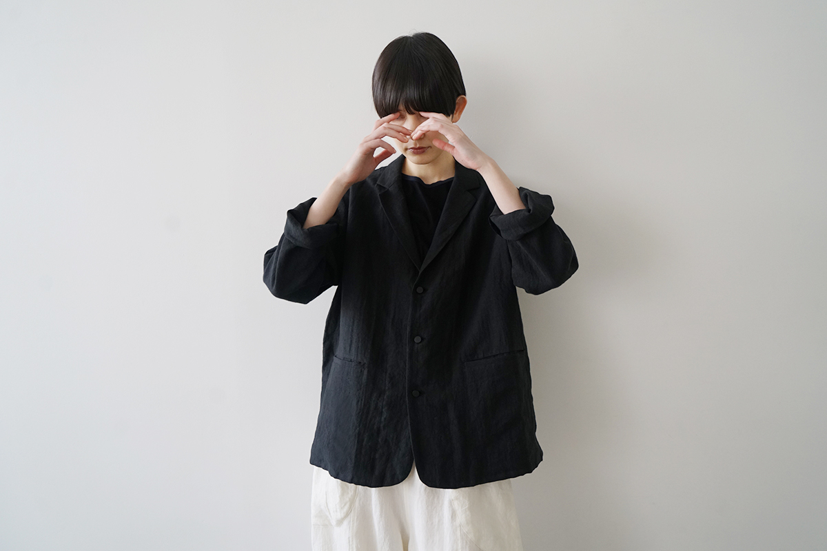 Mochi モチ a-line sleeveless dress [chalk] ma25-op-01