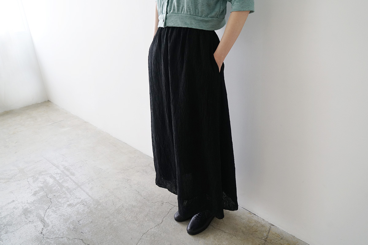 Mochi モチ a-line sleeveless dress [chalk] ma25-op-01
