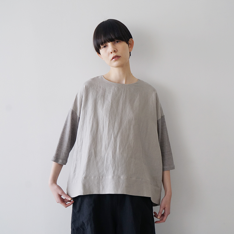 Mochi モチ a-line sleeveless dress [chalk] ma25-op-01