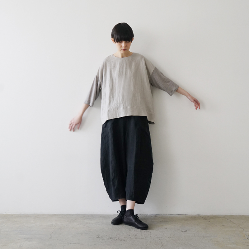 Mochi モチ a-line sleeveless dress [chalk] ma25-op-01