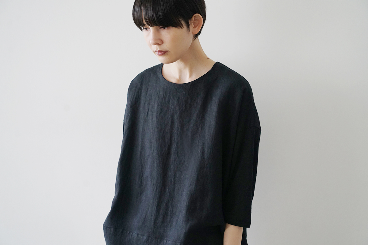 Mochi モチ a-line sleeveless dress [chalk] ma25-op-01