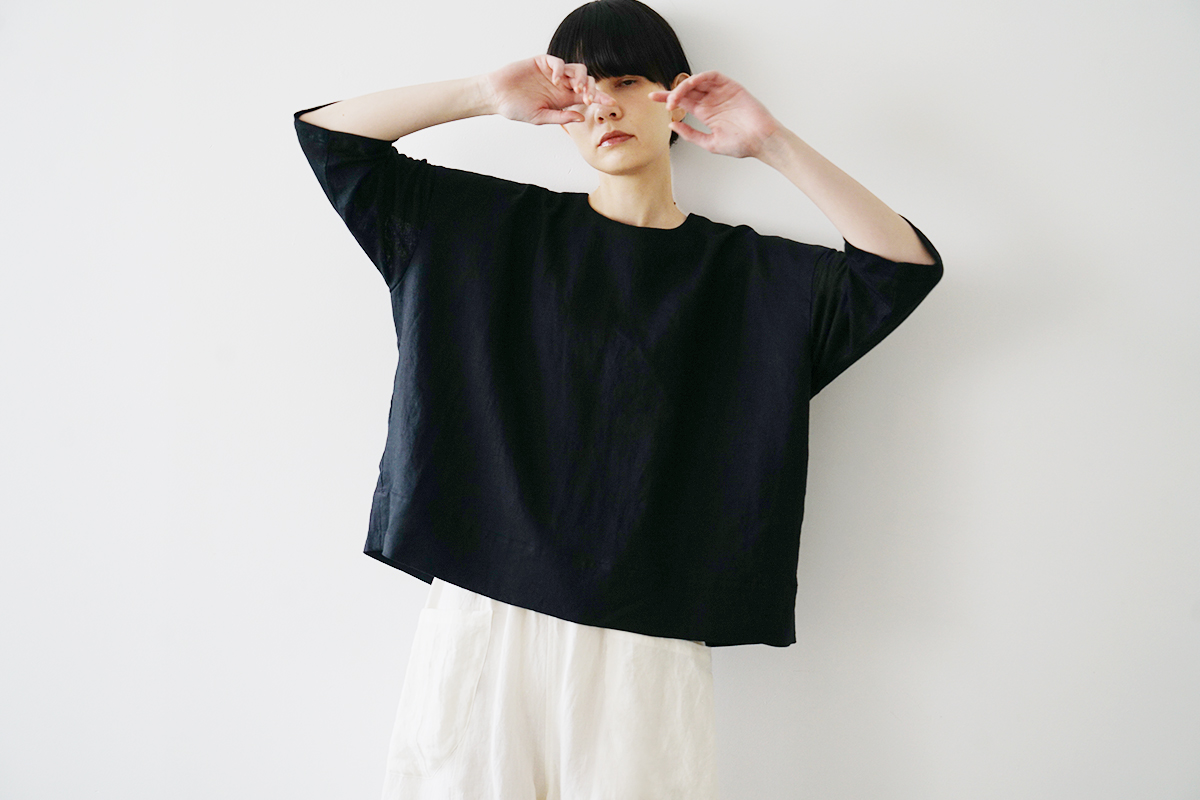 Mochi モチ a-line sleeveless dress [chalk] ma25-op-01