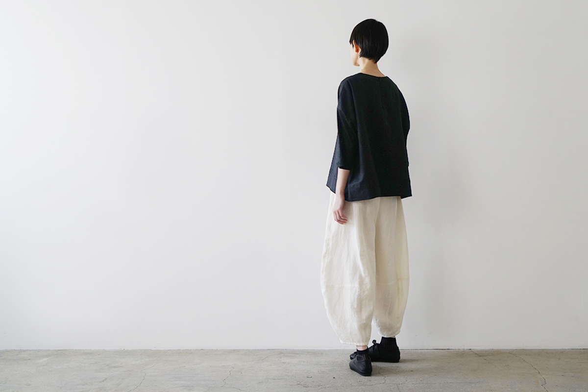 Mochi モチ a-line sleeveless dress [chalk] ma25-op-01