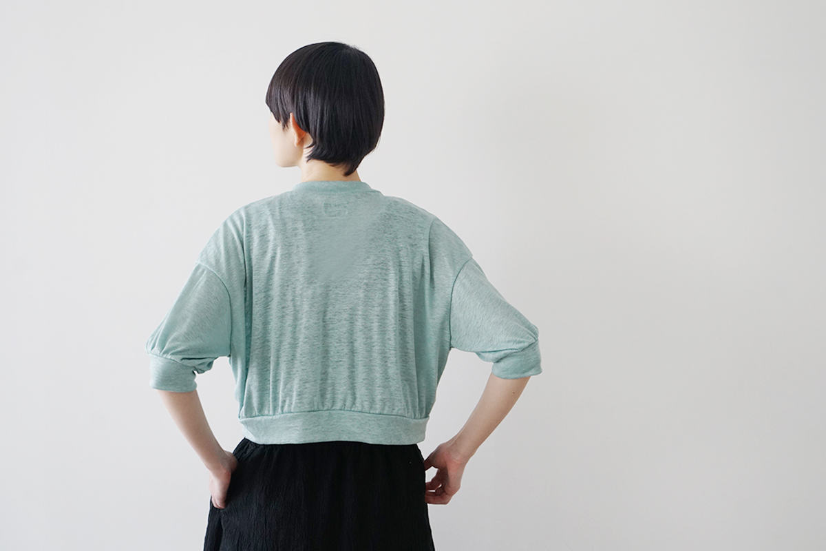Mochi モチ a-line sleeveless dress [chalk] ma25-op-01