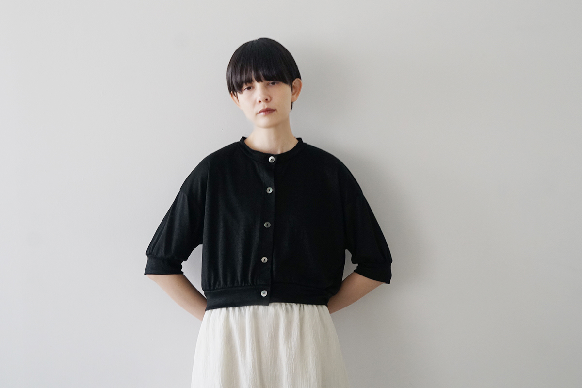 Mochi モチ a-line sleeveless dress [chalk] ma25-op-01