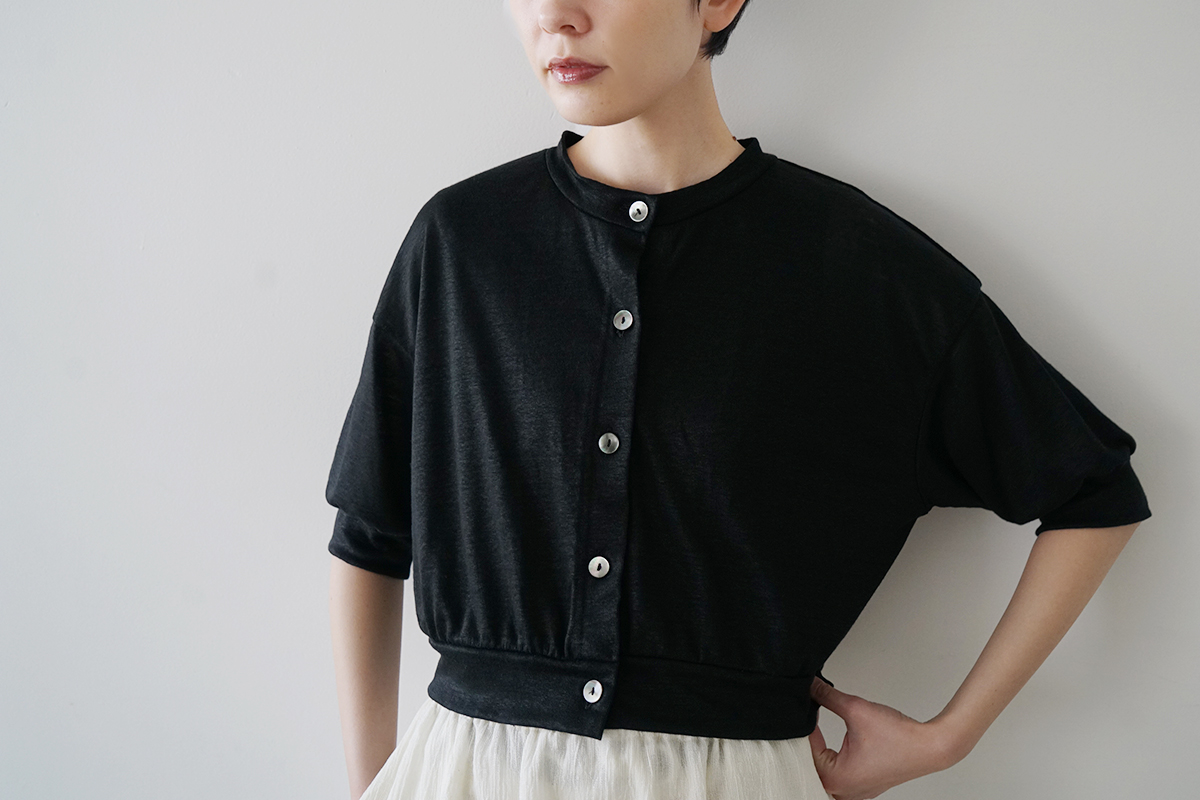 Mochi モチ a-line sleeveless dress [chalk] ma25-op-01