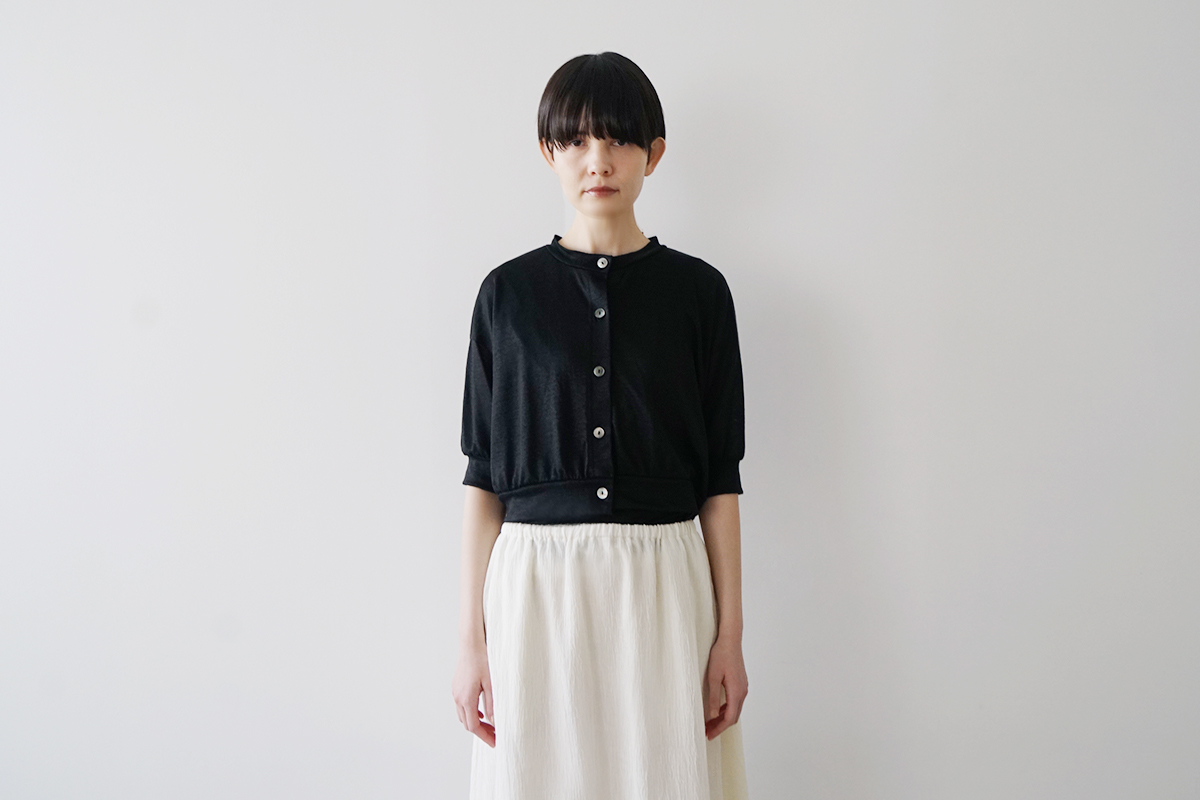 Mochi モチ a-line sleeveless dress [chalk] ma25-op-01