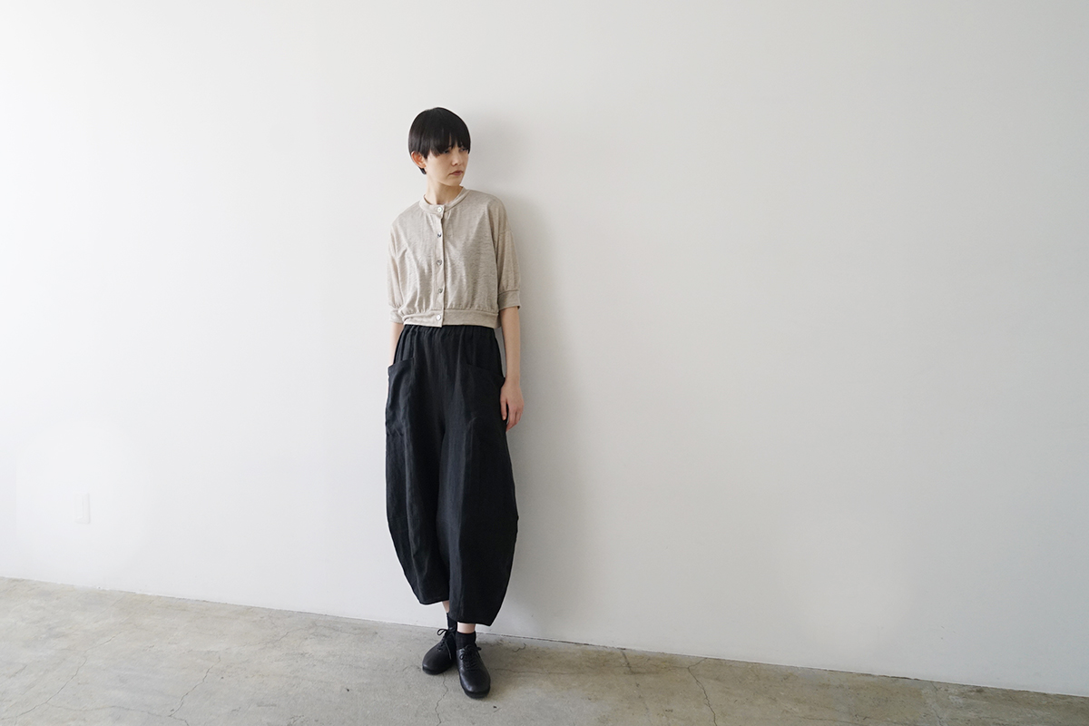 Mochi モチ a-line sleeveless dress [chalk] ma25-op-01