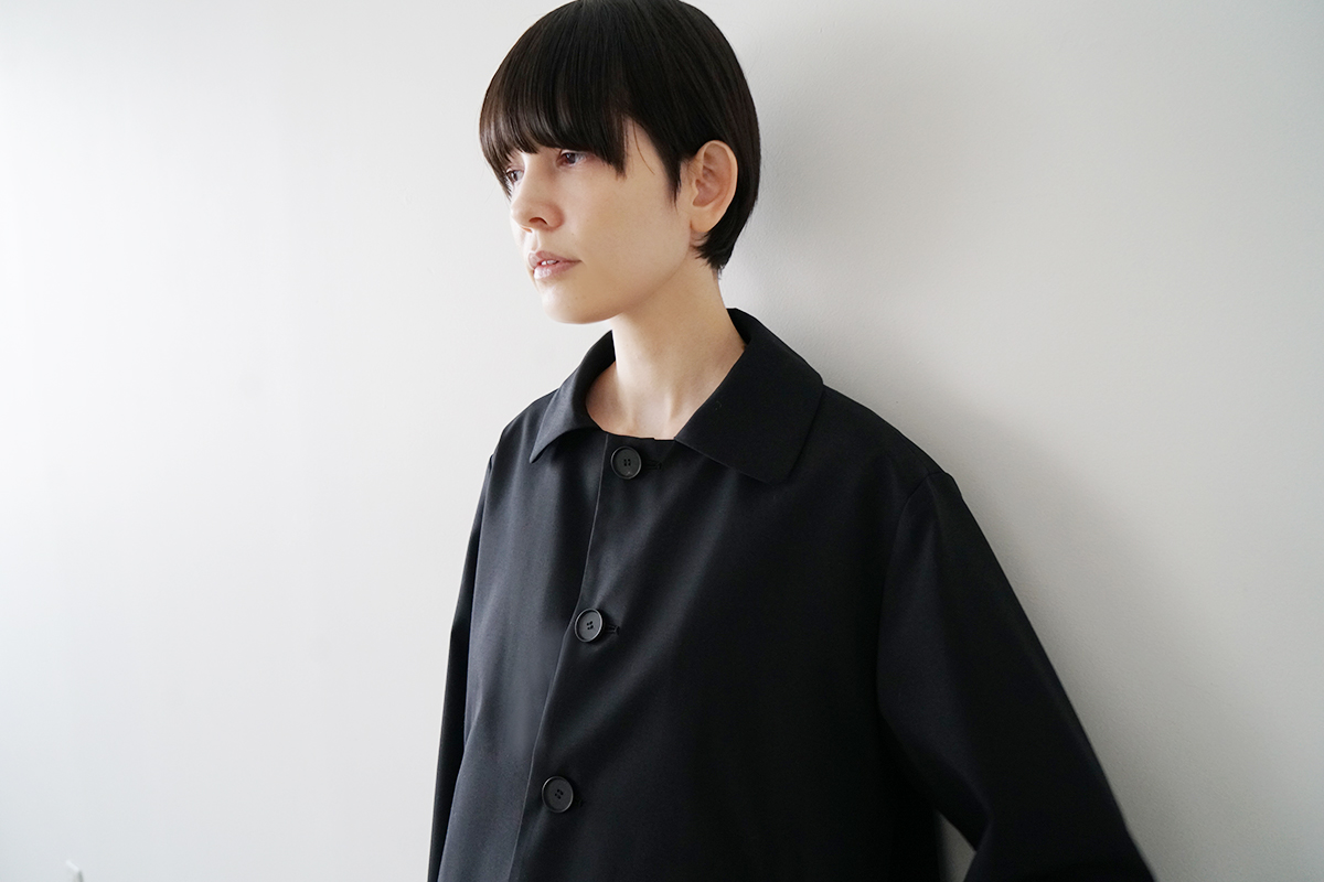 Mochi モチ a-line jacket [black]ma25-co-01