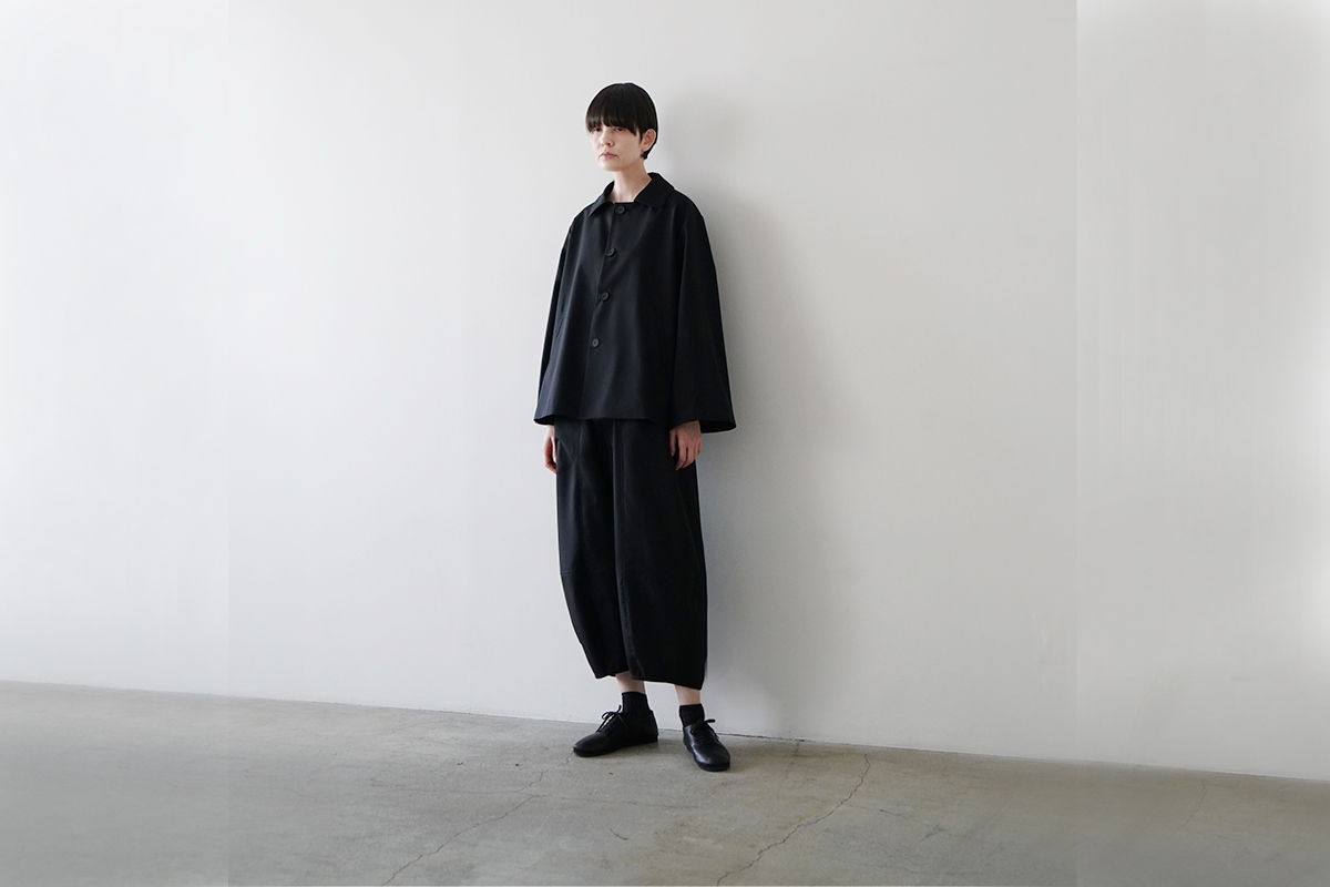 Mochi モチsarouel pants [black]ma24-pt-02