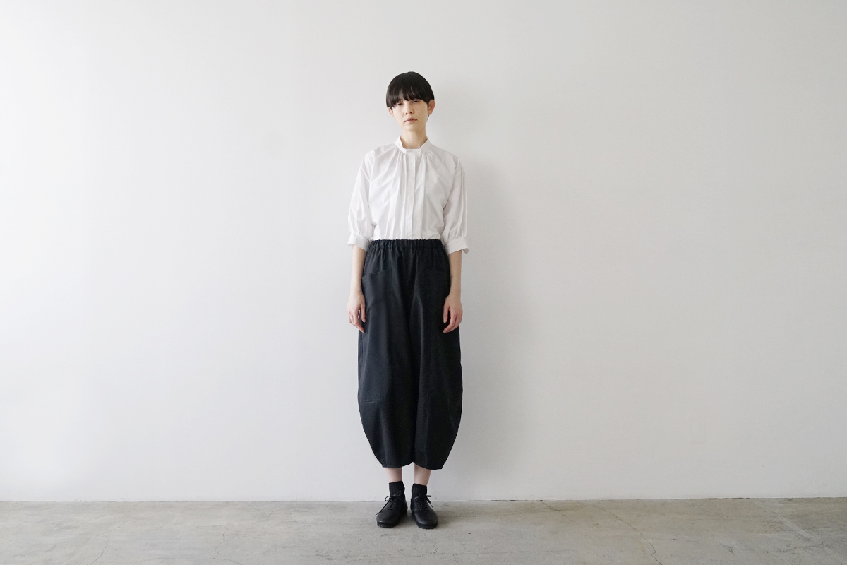 Mochi モチsarouel pants [black]ma24-pt-02