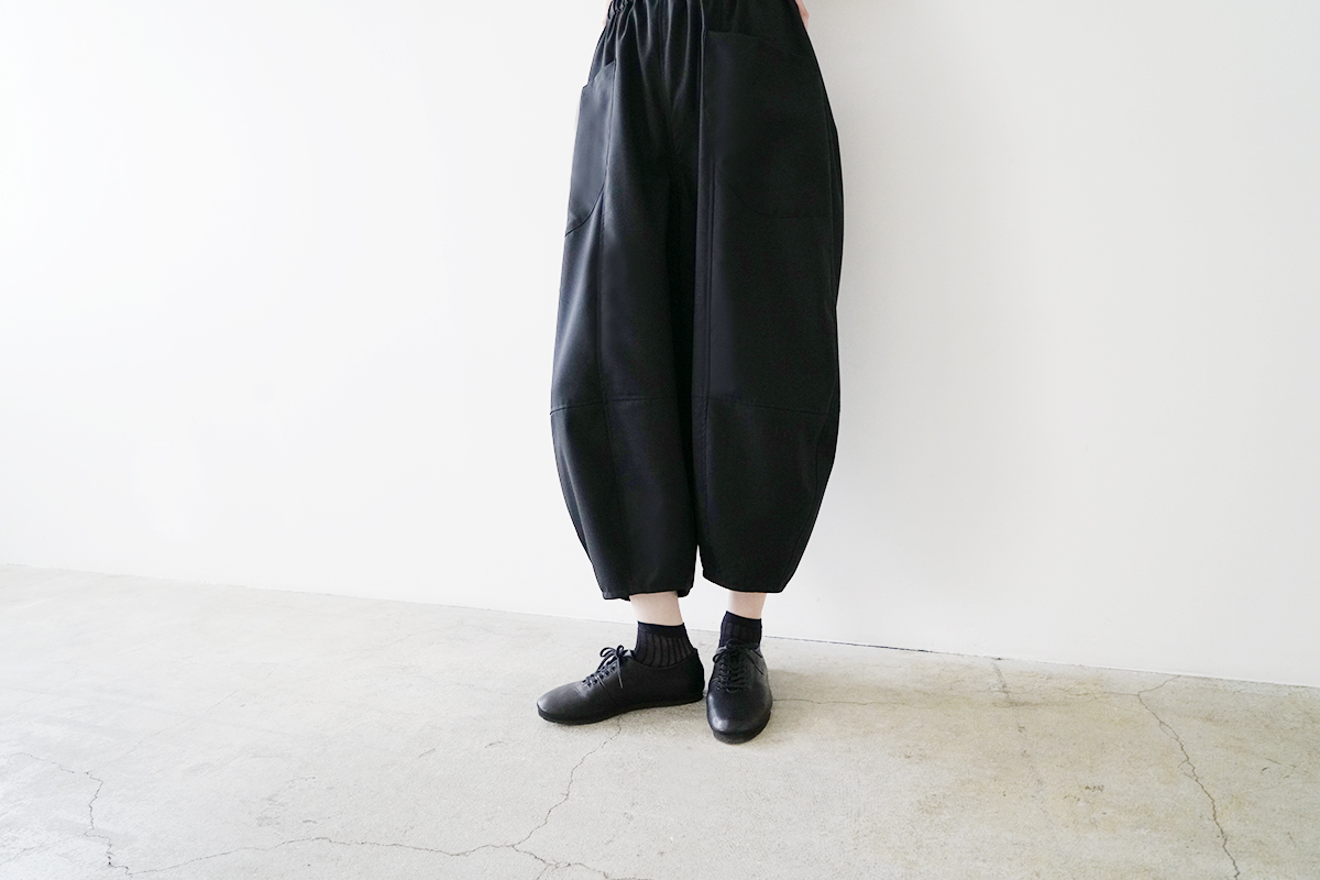 Mochi モチsarouel pants [black]ma24-pt-02