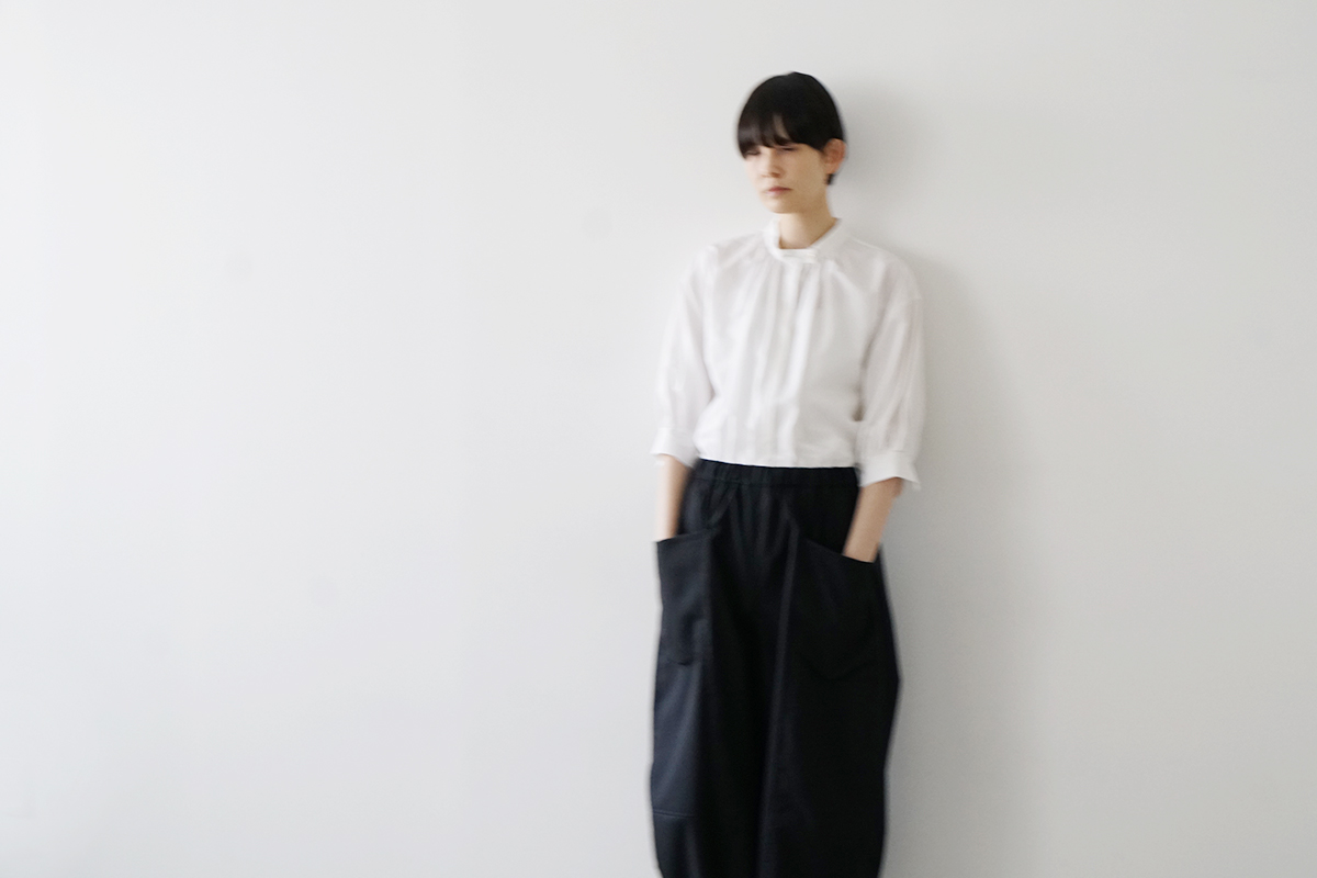 Mochi モチsarouel pants [black]ma24-pt-02