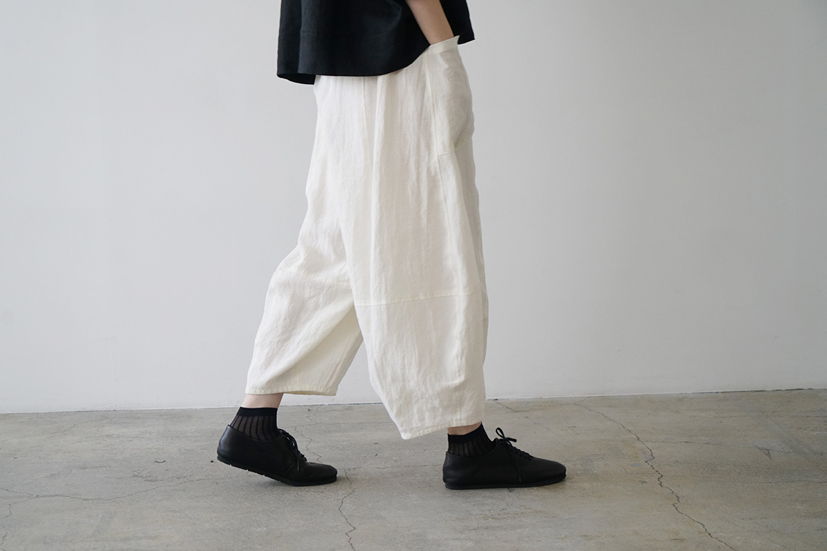 Mochiモチsarouel pants [off white]ma24-pt-02