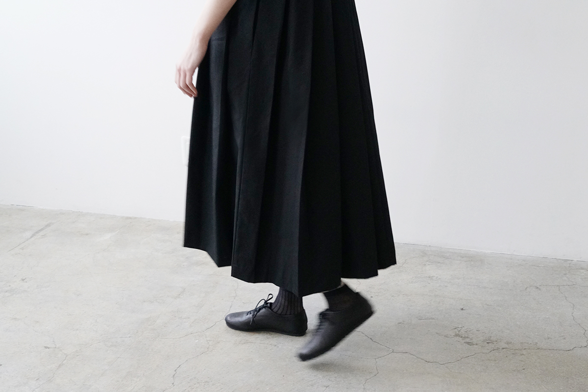Mochi モチ a-line sleeveless dress [black] ma25-op-01