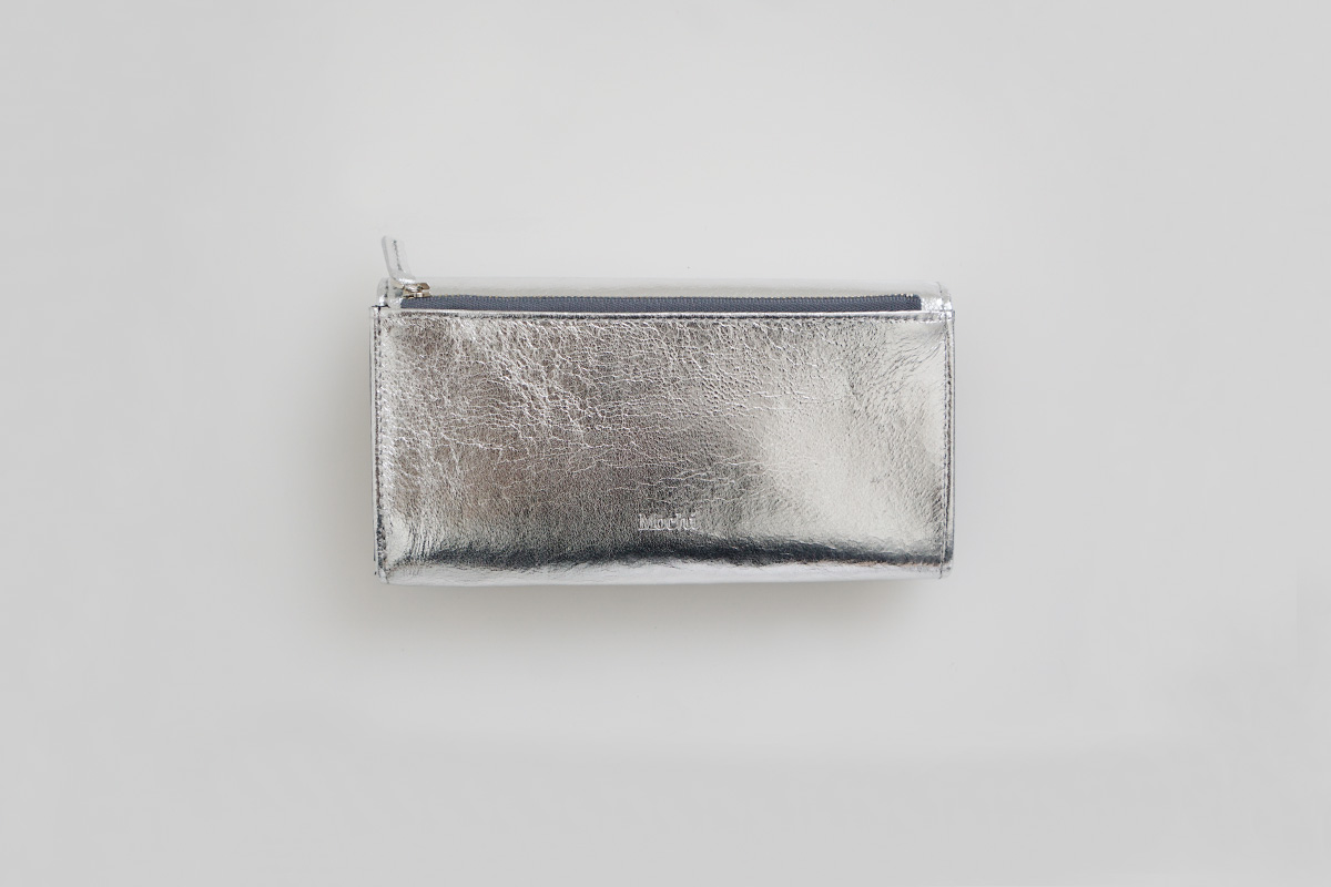 Mochi long wallet [ma-pro-09/silver]