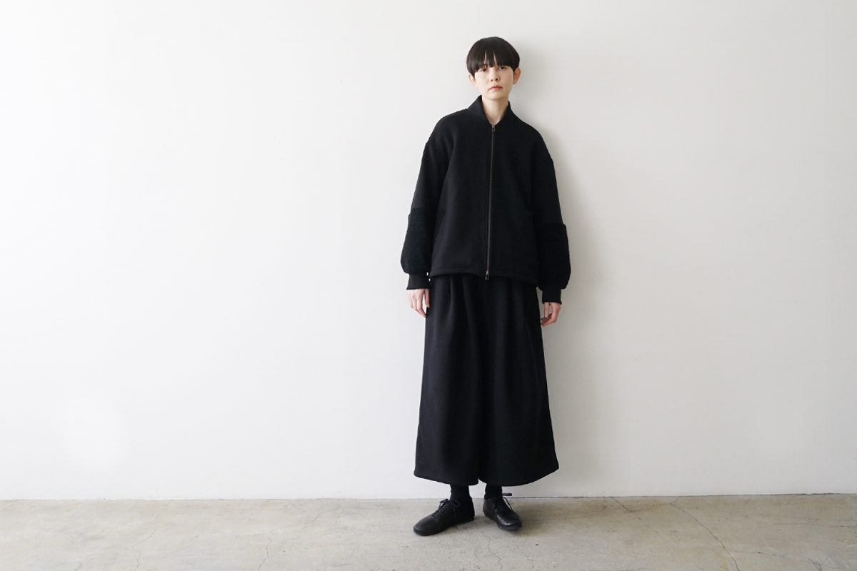 Mochiモチsweat blouson [black/ma25hm-jk-01]