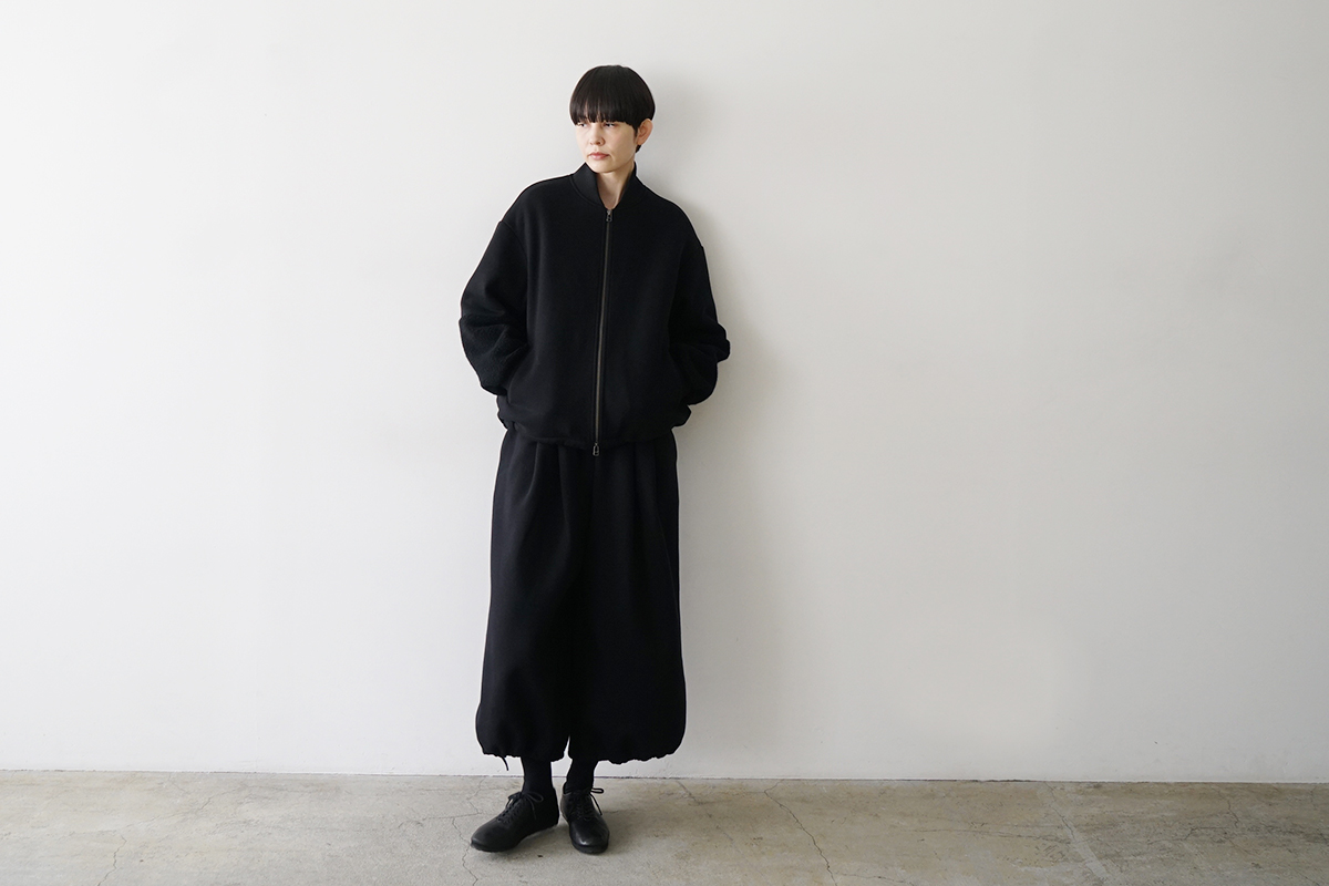 Mochiモチsweat blouson [black/ma25hm-jk-01]