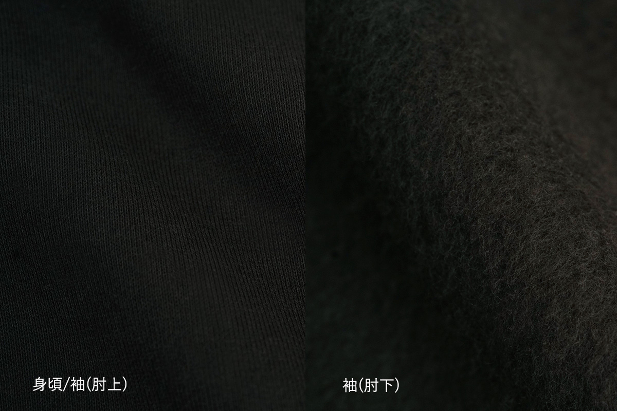 Mochiモチsweat blouson [black/ma25hm-jk-01]